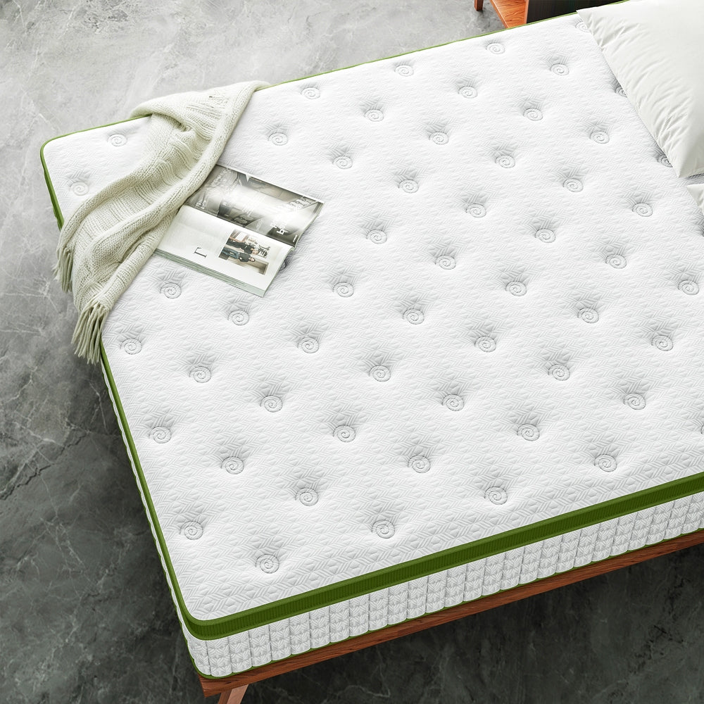 BedStory King Single 30cm Hybrid Mattress Cooling Gel Memory Foam 5 Zone Pocket Spring Bed Temperature Regulating