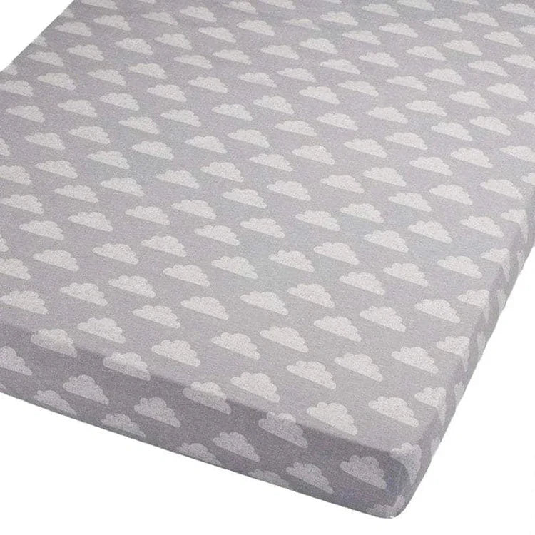 Bulk Buy Cot Bed Sheets - Clouds (box of 40)